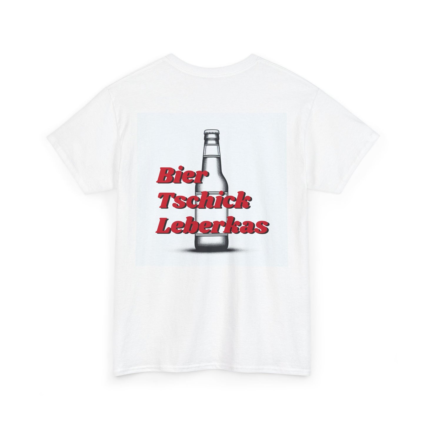 Bier Tschick Leberkas Unisex Heavy Cotton Tee